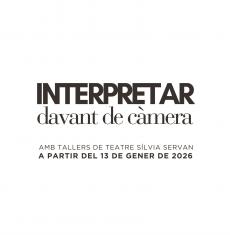 Inici del curs Interpretació davant la càmara